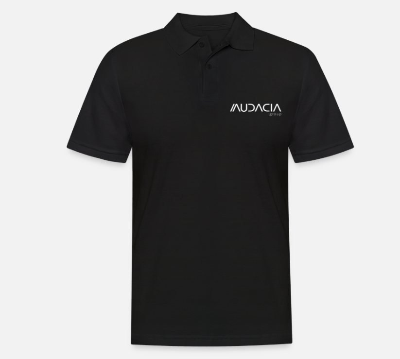 Audacia - Polo Unisex (Noir)